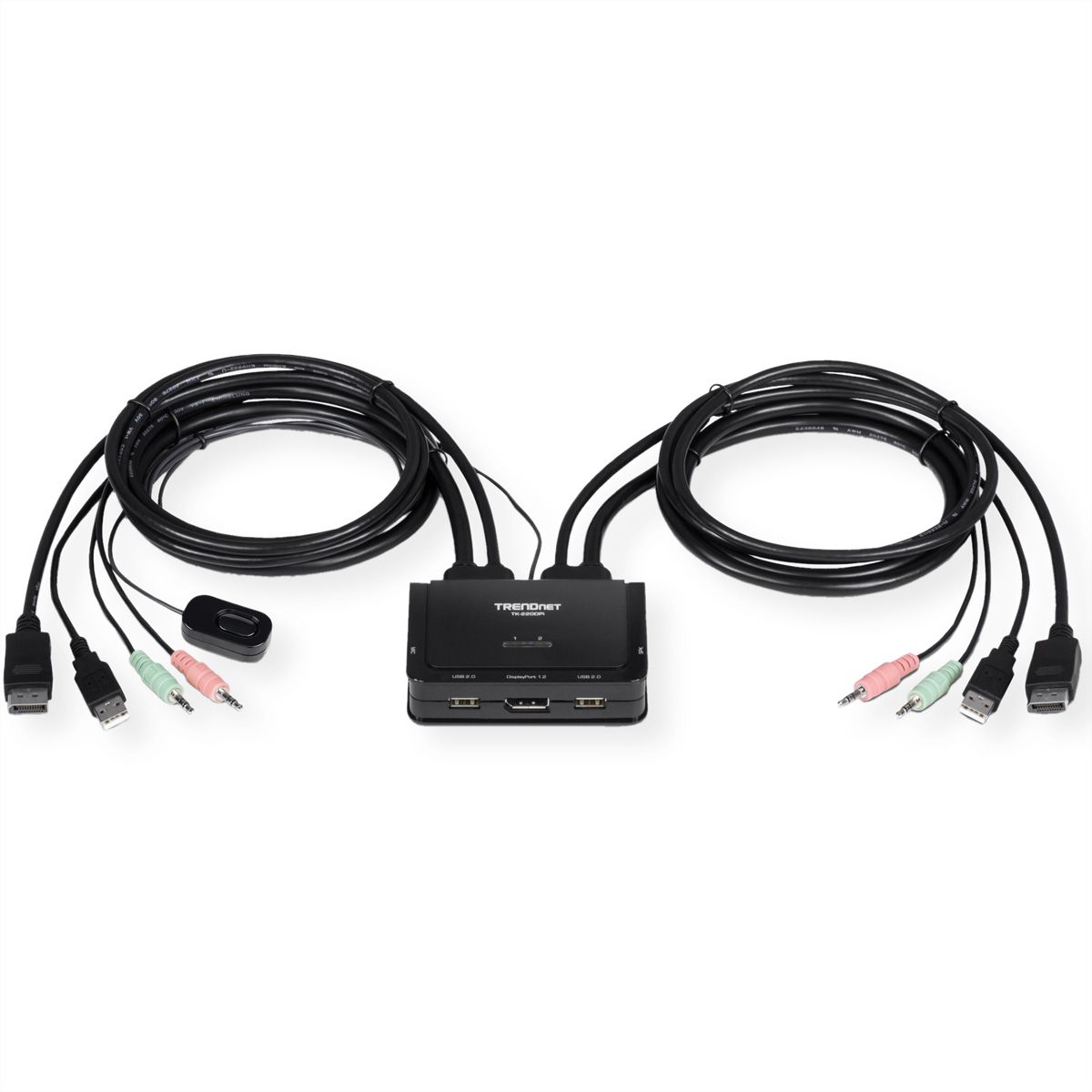 TRENDnet TK-220DPi Switch KVM DisplayPort 4K à 2 ports