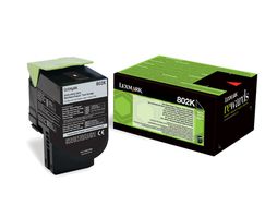 Lexmark 802K Original Noir 1 pièce(s)