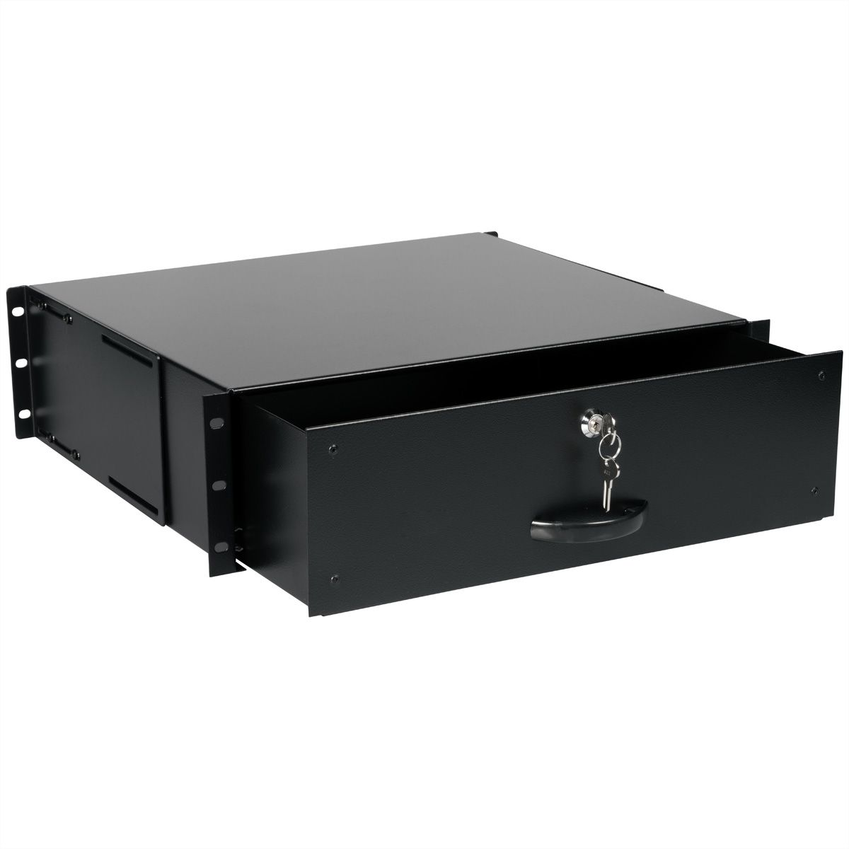 ROLINE 19" Tiroir pour clavier 3U, 400P verrouillable noir