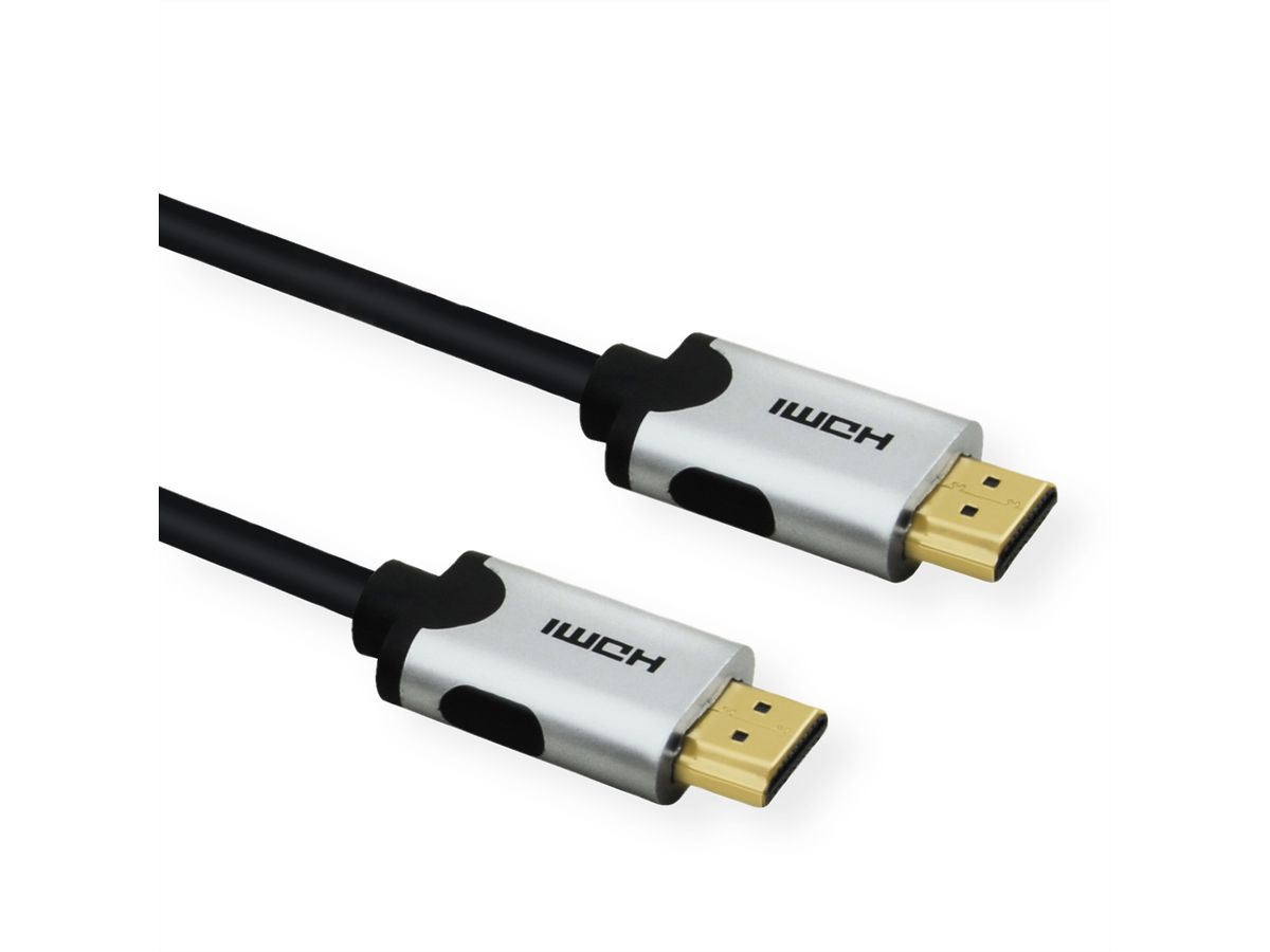 VALUE Câble HDMI 10K Ultra High Speed, M/M, noir, 1 m