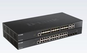 D-Link DXS-1210-28T commutateur réseau Géré 10G Ethernet (100/1000/10000) 1U Noir