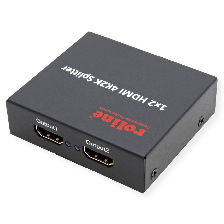 ROLINE Distributeur HDMI, double, 4K60