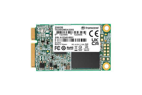 Transcend 220S mSATA 256 Go Série ATA III 3D NAND