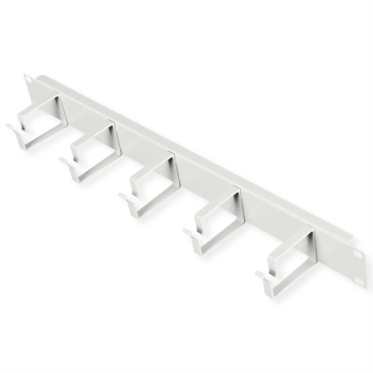 ROLINE 19" Passe-câbles 1U, 40x60mm gris