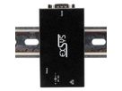 EXSYS EX-6111-2PoE Ethernet PoE vers 1 x port RS-232, Adaptateur secteur 5V/4A