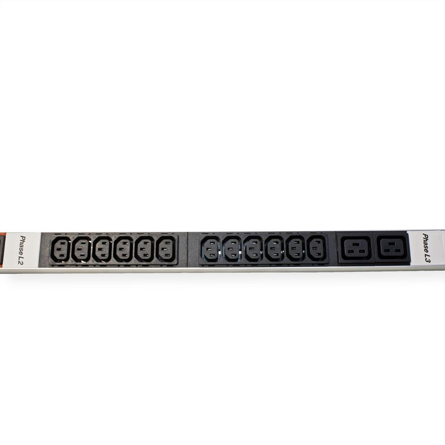 BACHMANN IT PDU ALU 1U 36x C13 6x C19 CEE 3x16A rouge