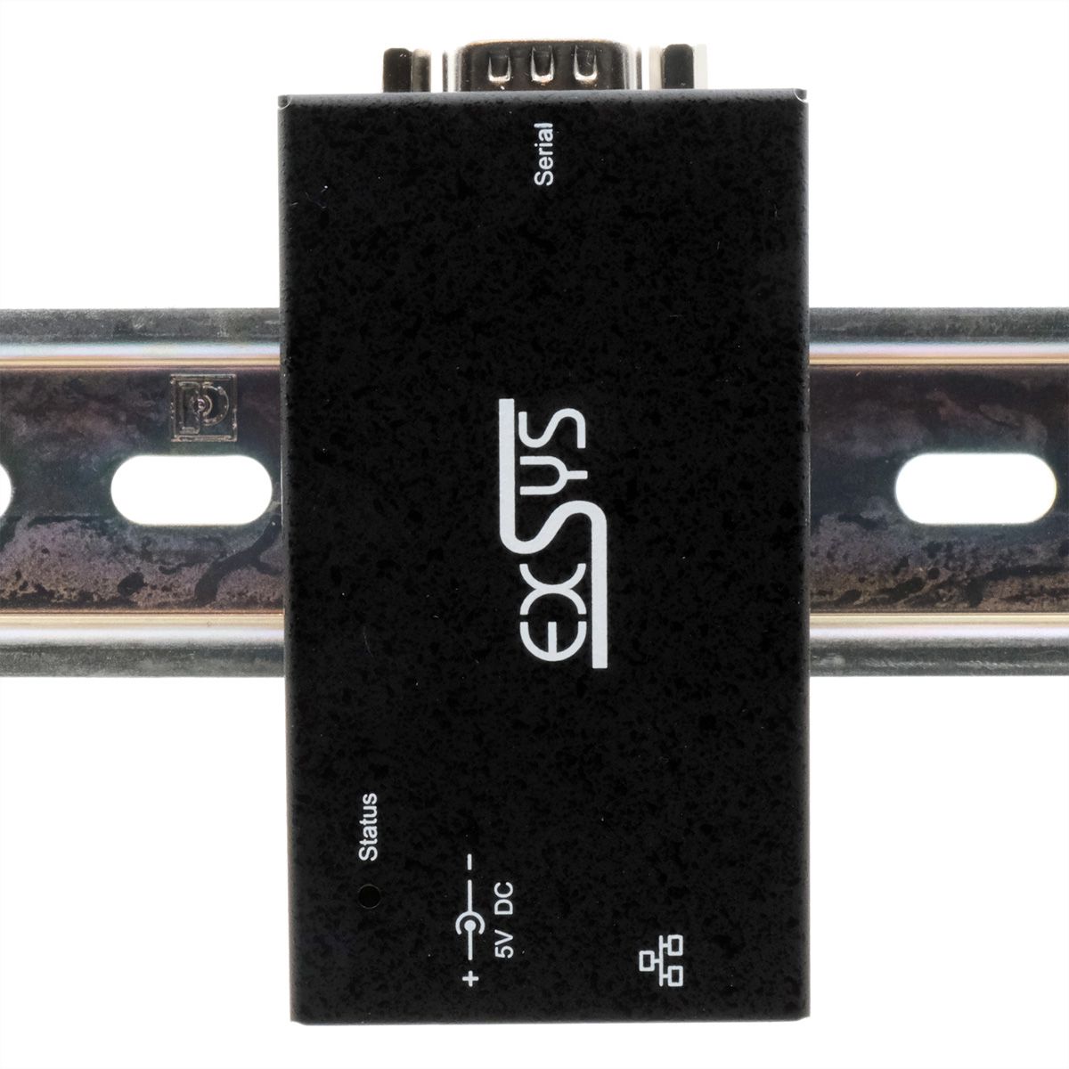 EXSYS EX-6111-2 Ethernet vers 1x RS-232, avec adaptateur secteur