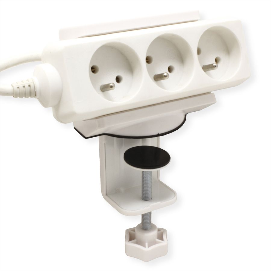 VALUE Support pour multiprise, blanc