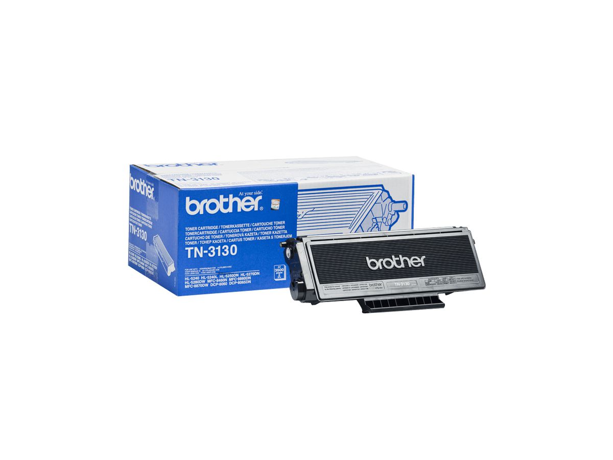 Brother TN-3130 - Cartouche de toner originale à haut rendement – Noir