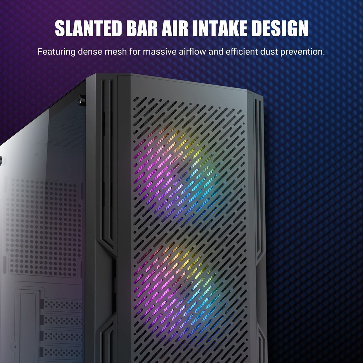 ANTEC AX20 Boîtier PC Midi Tower Gaming Noir ATX, noir