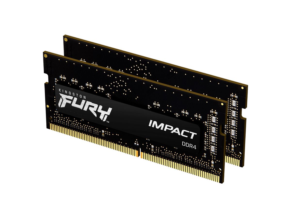 Kingston Technology FURY 16GB 3200MT/s DDR4 CL20 SODIMM (Kit of 2) Impact