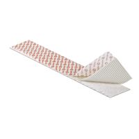 VELCRO® Bande 50mmx2.5m blanc, crochets&velours autocollants extra fort