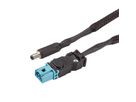 BACHMANN Câble de connexion DC BarcoCS , 0,45m ISV (petit)/Fiche creuse