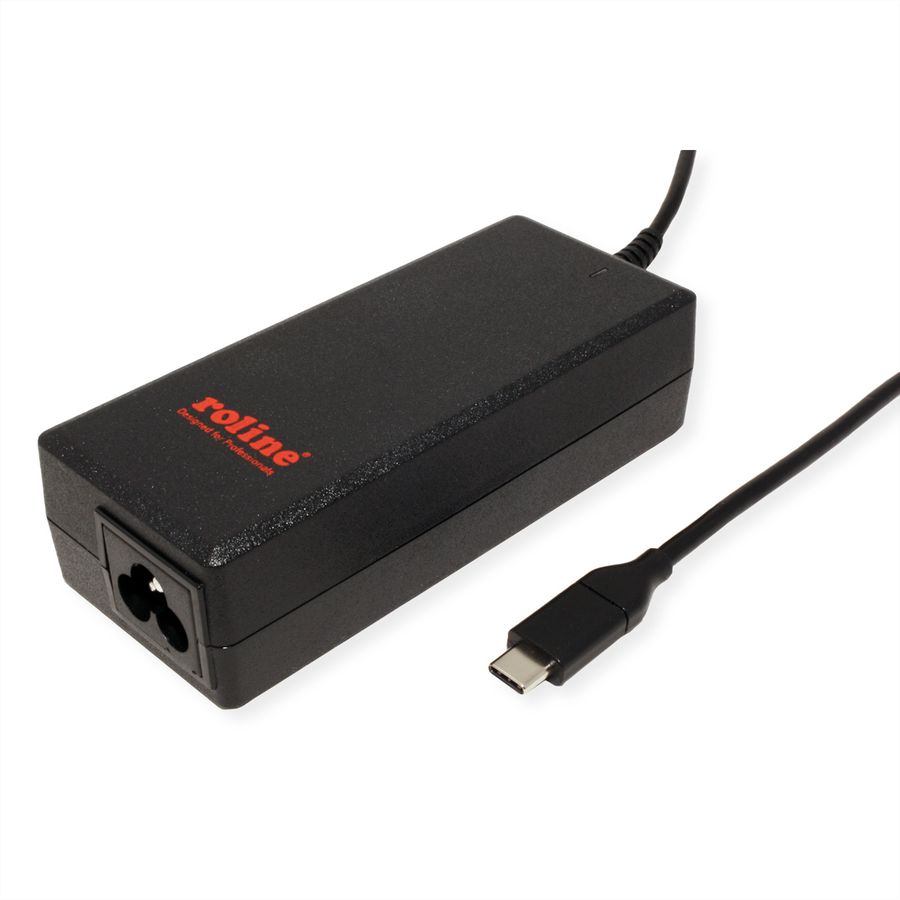 ROLINE Chargeur USB avec prise C5/C6, 1x USB-C, 65 W