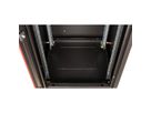 ROLINE 19" Baie réseau Basic 42U, 600x600 LxP Porte verre noir