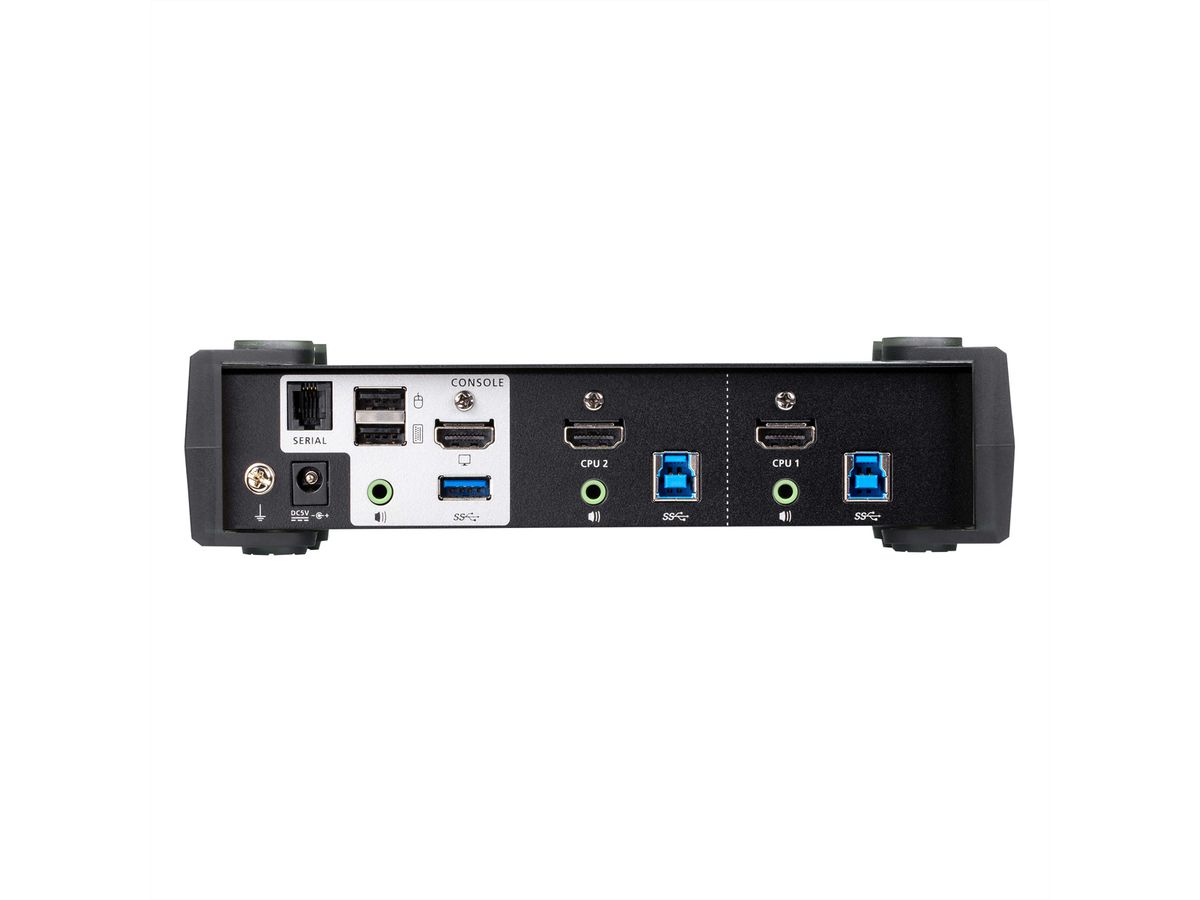 ATEN CS1822 Commutateur KVMP™ HDMI 4K 2 ports USB 3.0