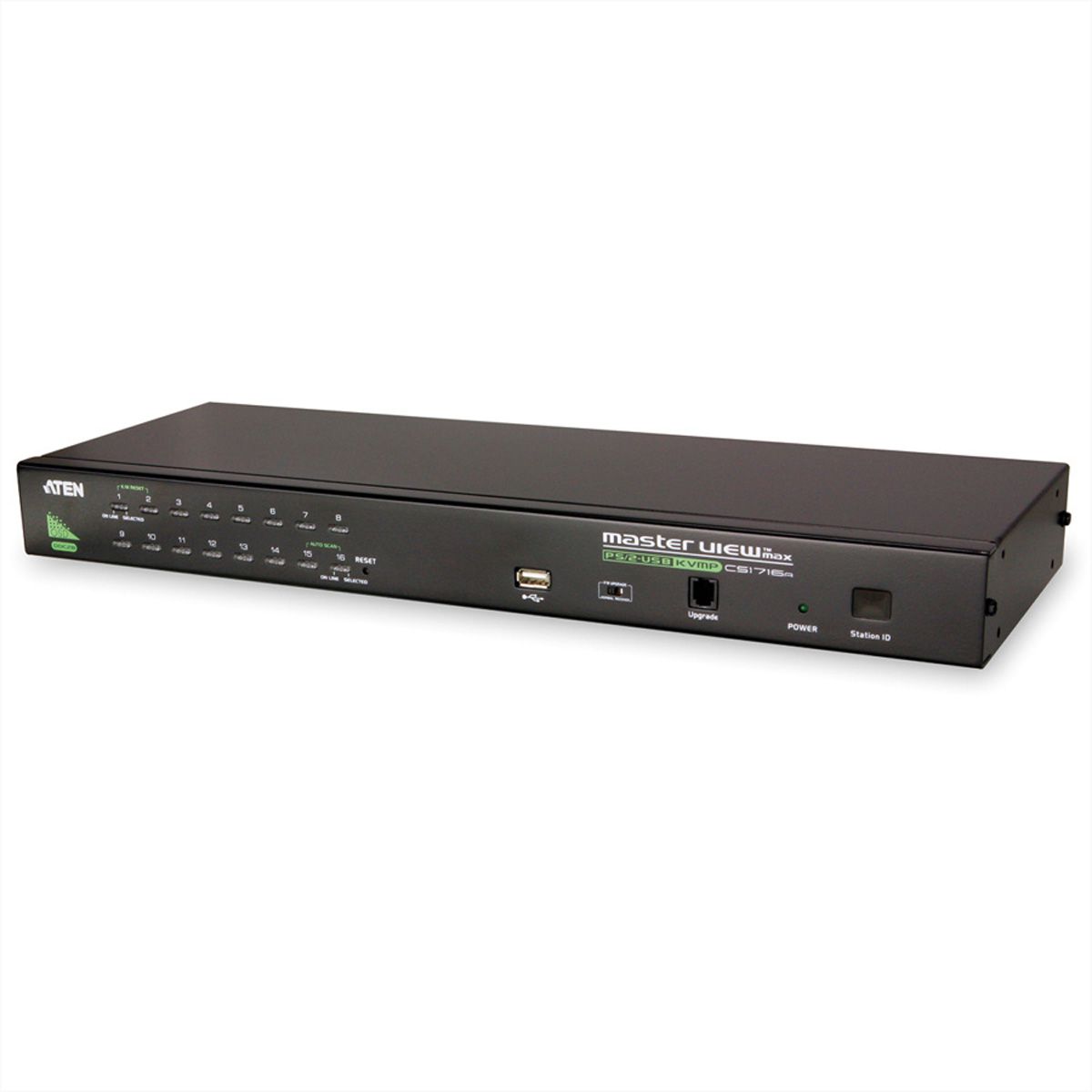 ATEN CS1716A Switch KVM VGA, PS/2-USB, port périphérique USB, 16 ports