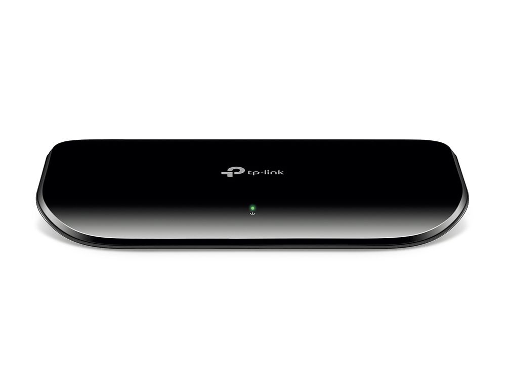 TP-Link TL-SG1008D commutateur réseau Non-géré Gigabit Ethernet (10/100/1000) Noir