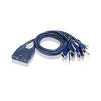 ATEN CS64US Switch KVM VGA, USB, Audio, 4 ports