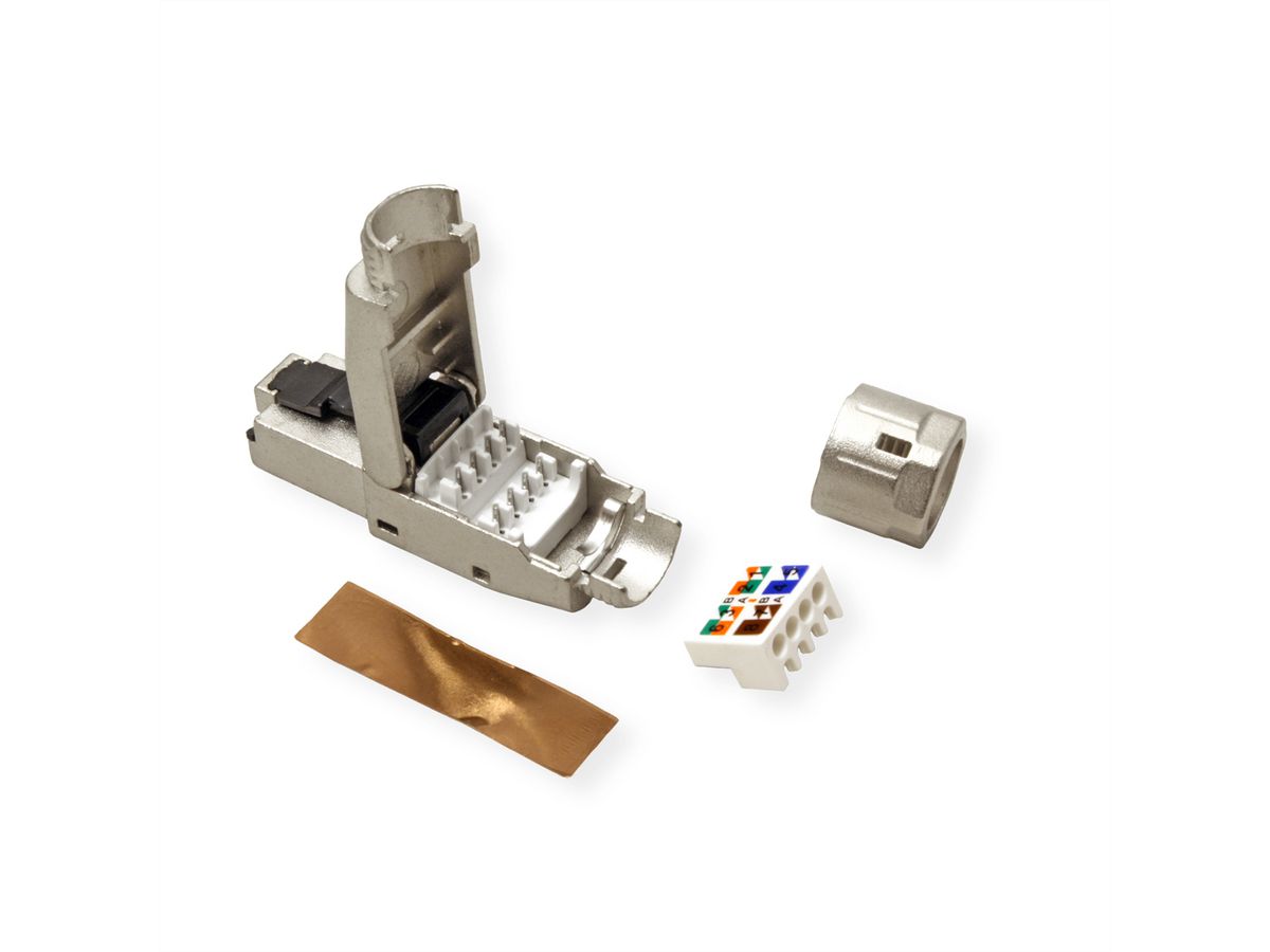 VALUE Connecteur RJ45 à assembler Cat.8 (Classe I)
