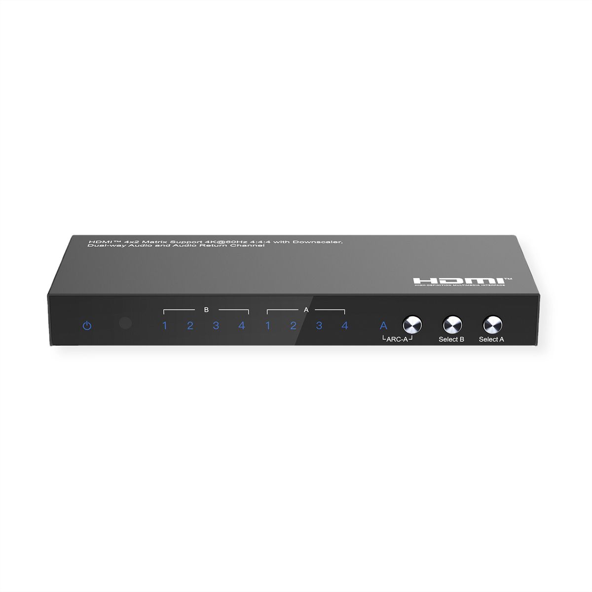 VALUE Switch Matrix HDMI 4K, 4 x 2, avec télécommande