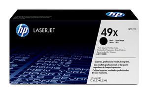 HP 49X toner LaserJet noir grande capacité authentique