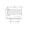 SCHROFF Kit de face avant, blindée, avec charnières en bas, 4 U, 84 HP, 2,5 mm, alu, anodisé avant, conducteur arrière