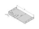 SCHROFF Plaque de montage 84F 460T