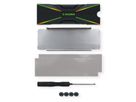Xilence M2SSD.B.ARGB Radiateur M.2 2280 SSD PCIe NVMe/SATA, 3PIN ARGB 5V, passif