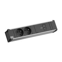 BACHMANN CONI 2xUTE 1xUSB C/C 100W, L=0,2m