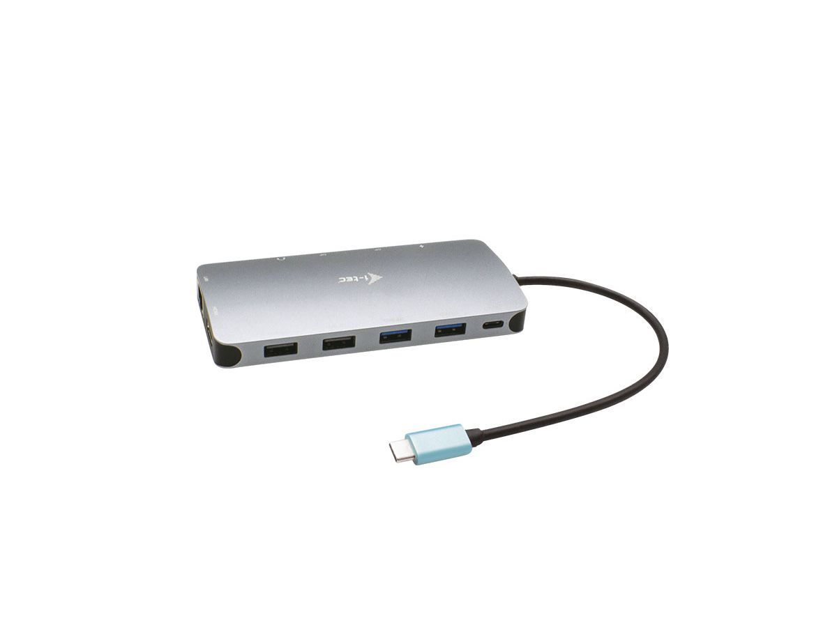 i-tec Metal USB-C Nano 3x Display Docking Station + Power Delivery 100 W