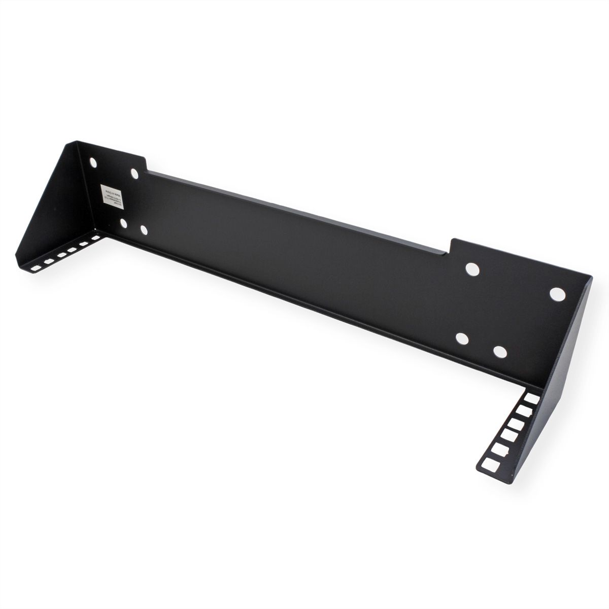 Support 19" mural / sous le bureau, 2 UH, noir