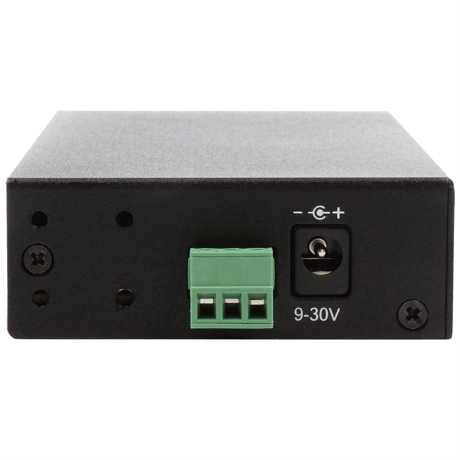 EXSYS EX-12297HMS HUB métallique 7 ports USB 3.2 Gen 2x1, 2x USB-C et 5x USB-A 3.2 Gen 1, pour table, mur et rail DIN