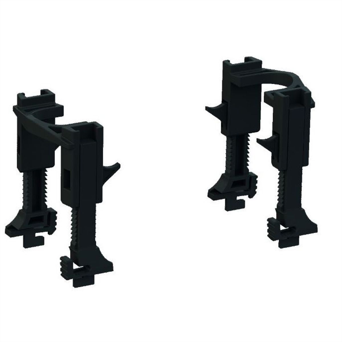 BACHMANN Languettes de verrouillage pour C13/C19, noir