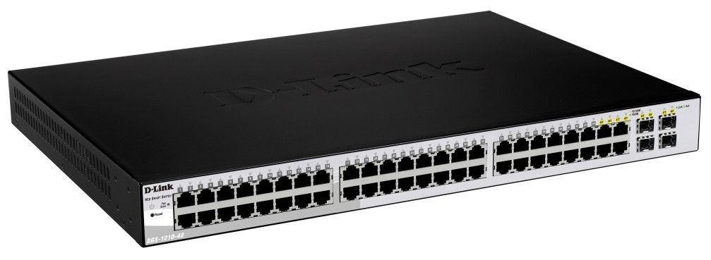 D-Link DGS-1210-48 commutateur réseau Géré L2 Noir