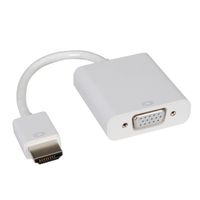 ROLINE Adaptateur HDMI-VGA, HDMI M-VGA F, 0,15 m