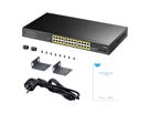 CUDY GS1028PS2 Switch 24P Gigabit PoE+, 2 ports SFP 300W