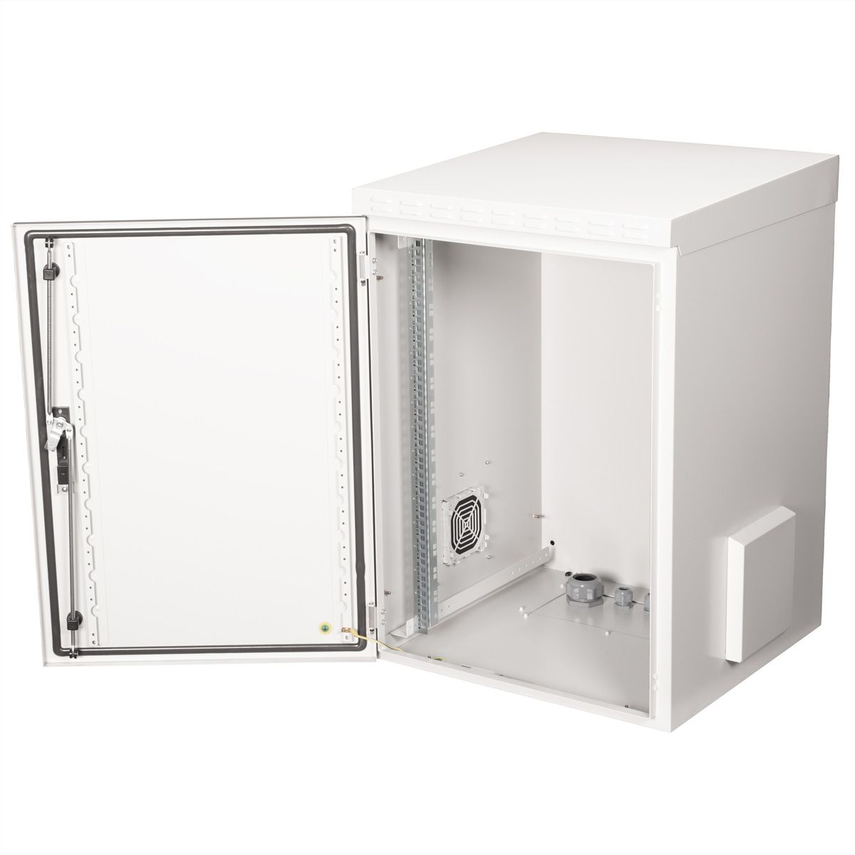 ROLINE 19" Boîtier mural Pro 16U, 600x600 LxP IP55 outdoor gris