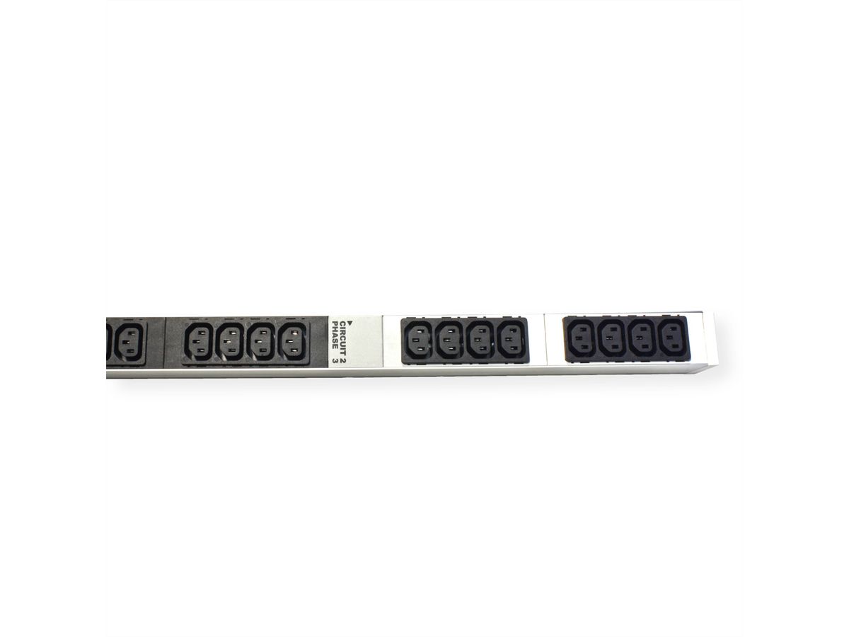 BACHMANN IT PDU ALU 0U 48x C13 2x3x32A ouvert