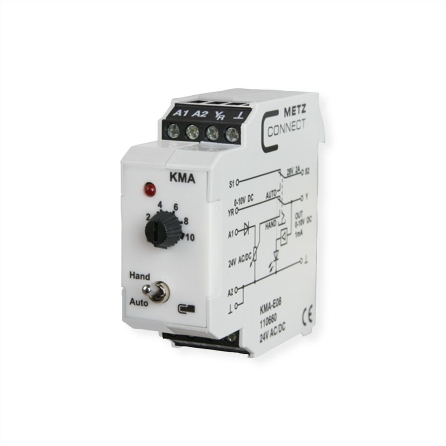 METZ CONNECT KMA-E08 Transmetteur de valeur analogique