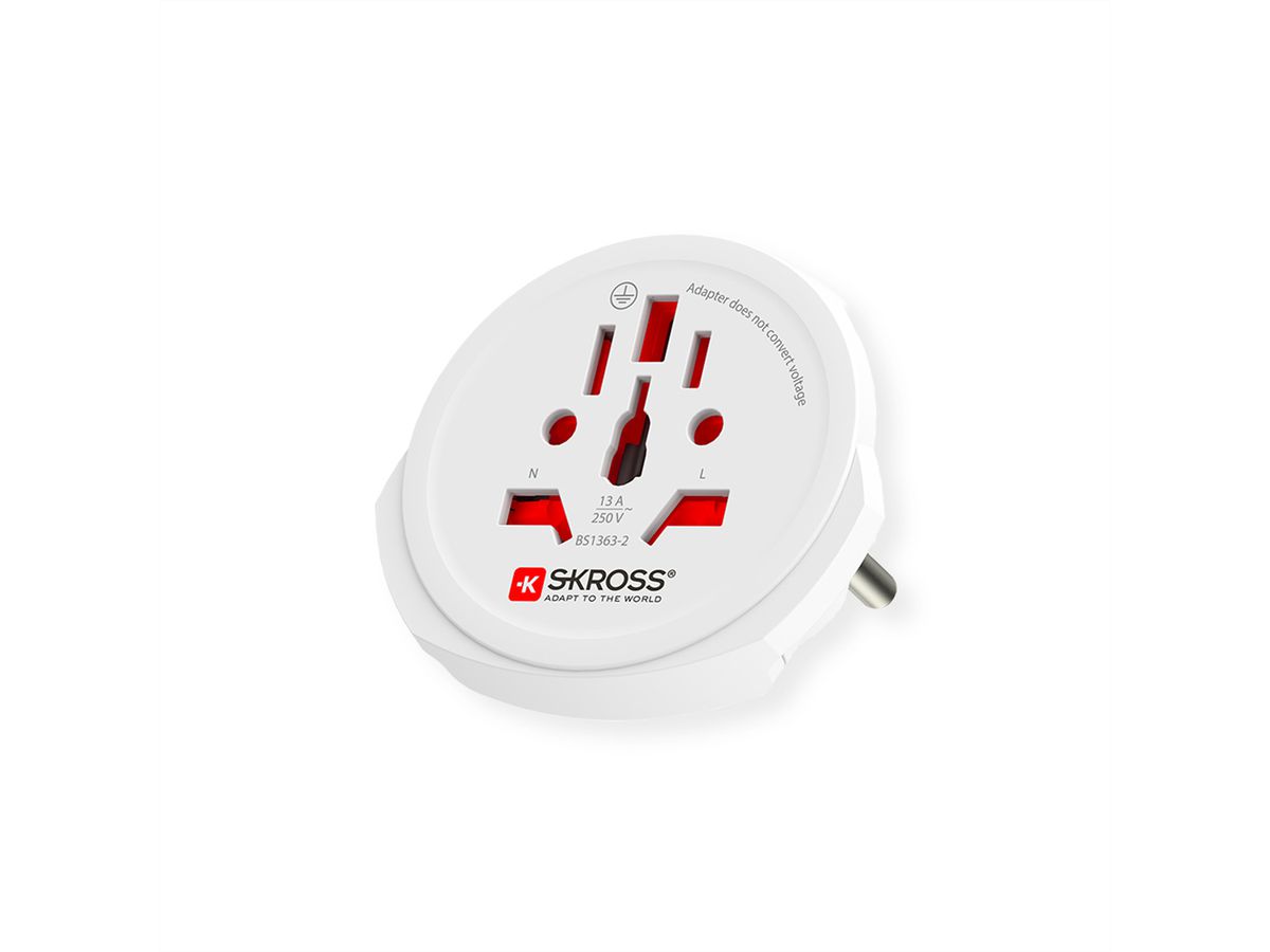 SKROSS Adaptateur de voyage universel PRO World, monde