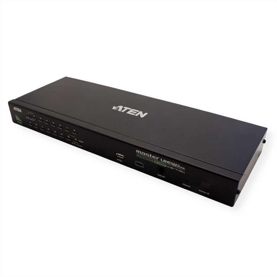ATEN CS1716A Switch KVM VGA, PS/2-USB, port périphérique USB, 16 ports