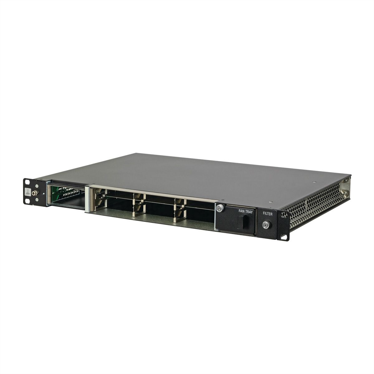 SCHROFF MTCA.0 Système pour 6 modules AMC simples de taille moyenne, MTCA.0, 1 U, 84 HP