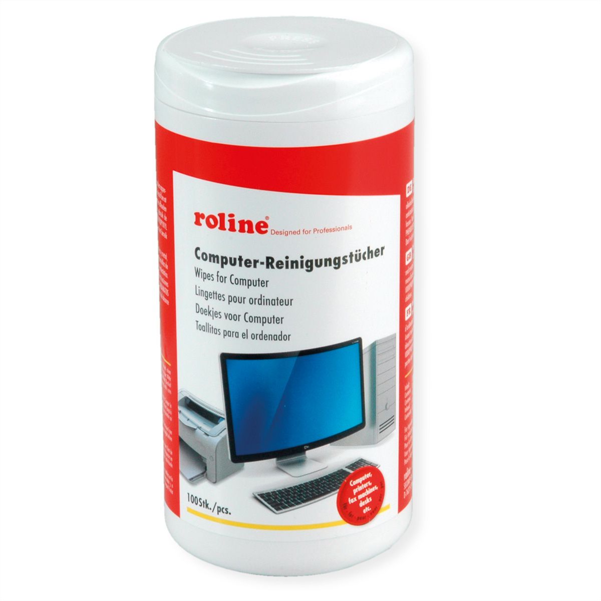 ROLINE Lingettes de nettoyage universel