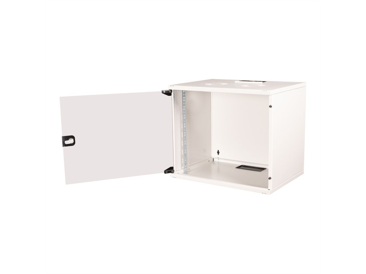 ROLINE 19" Boîtier mural Basic 9U, 540x400 LxP gris, EN KIT