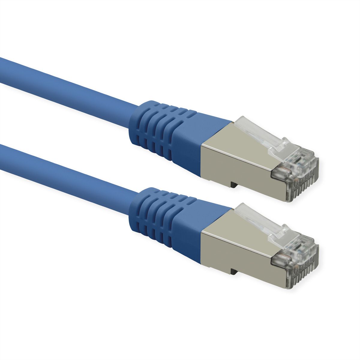 ROLINE Cordon Cat.6 (Classe E), PoE, S/FTP (PiMF) , bleu, 5 m