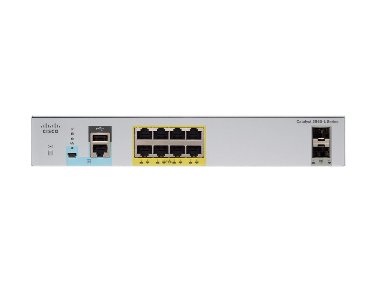 Cisco 2960-CX Géré L2/L3 Gigabit Ethernet (10/100/1000) Connexion Ethernet, supportant l'alimentation via ce port (PoE) Blanc