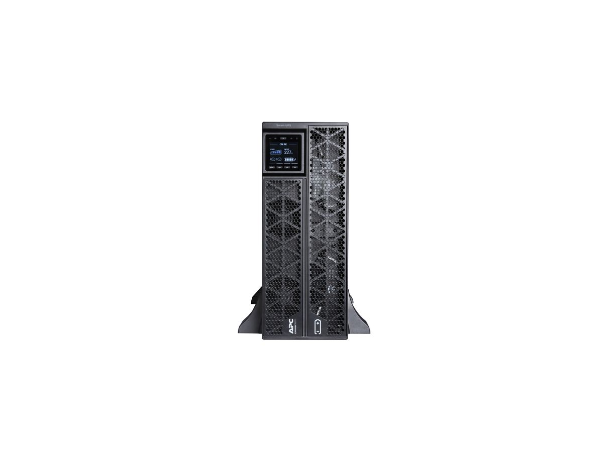 APC SRTG6KXLI alimentation d'énergie non interruptible Double-conversion (en ligne) 6 kVA 6000 W 3 sortie(s) CA