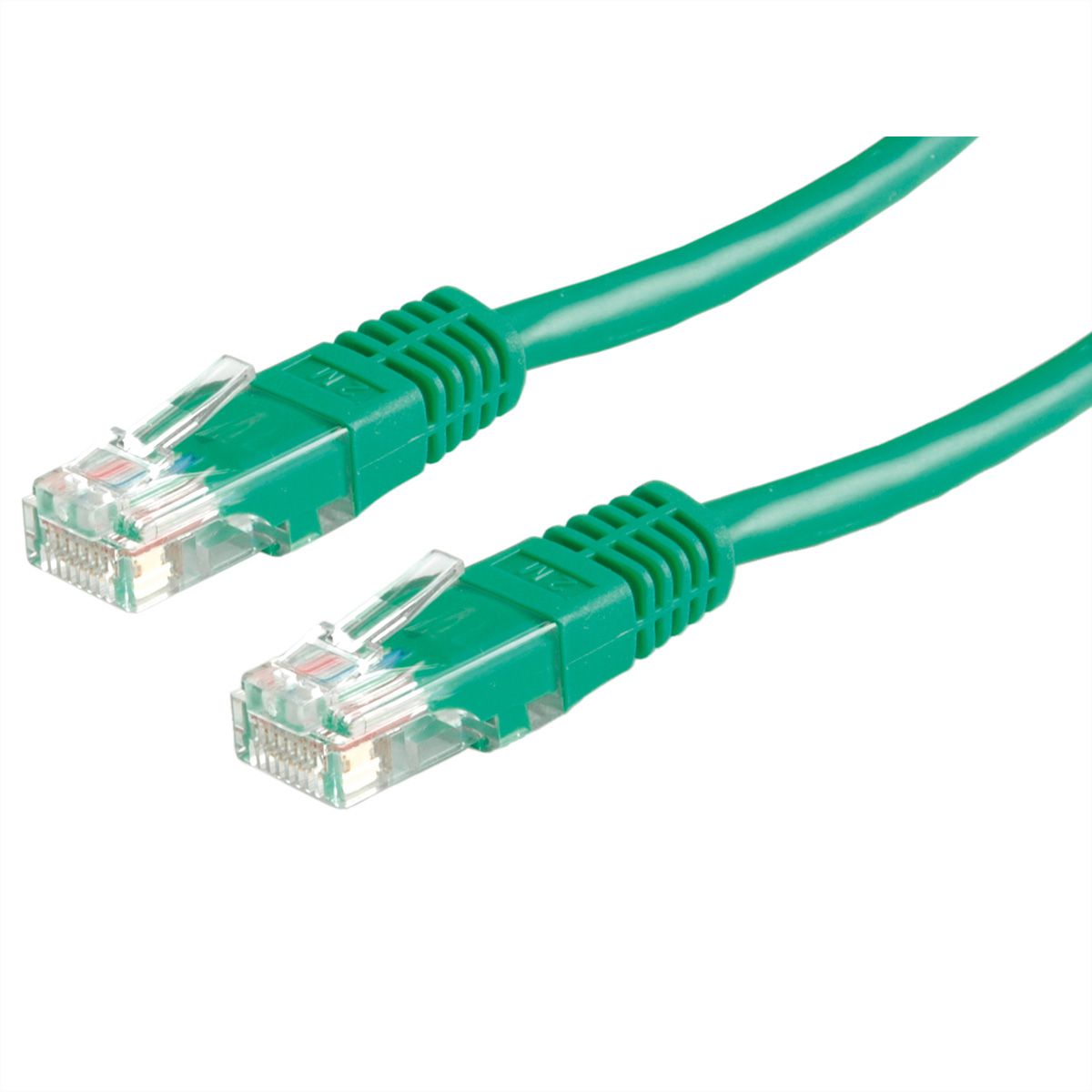 Cordon VALUE Cat.6 (Classe E) UTP confectionné, vert, 2 m