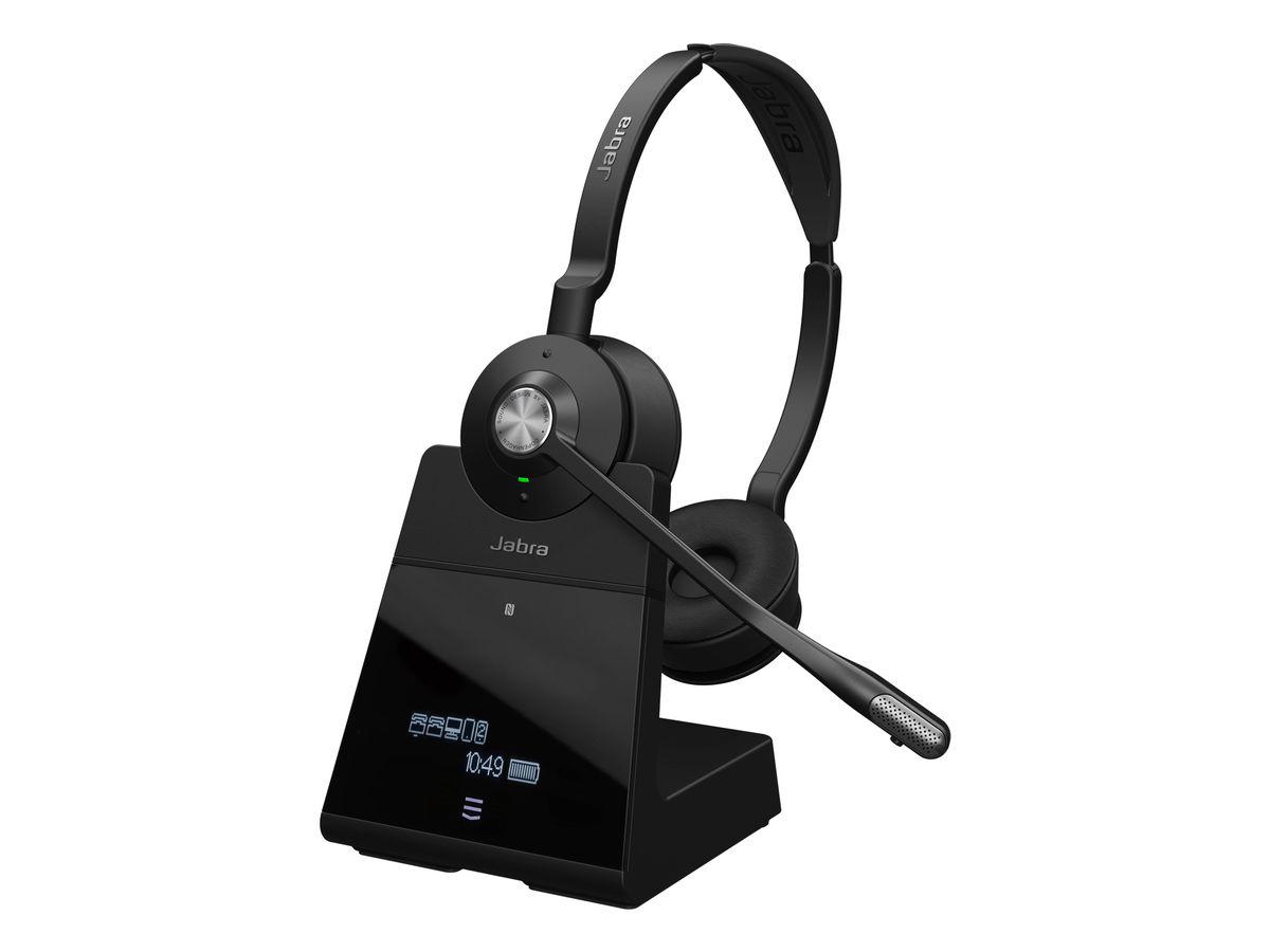 Jabra Engage 75 SE Casque Sans fil Arceau Bureau/Centre d'appels Bluetooth Noir